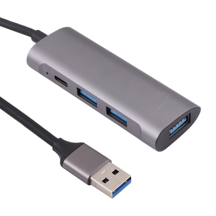 U-811 Estación de acoplamiento HUB 4 en 1 USB 3.0 a 3 USB 3.0 + puertos USB-C / Type-C, U-811