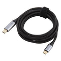 Cable adaptador USB-C / Type-C macho a 4K 60Hz Mini DP macho, longitud: 1,8 m, Mini DP Male