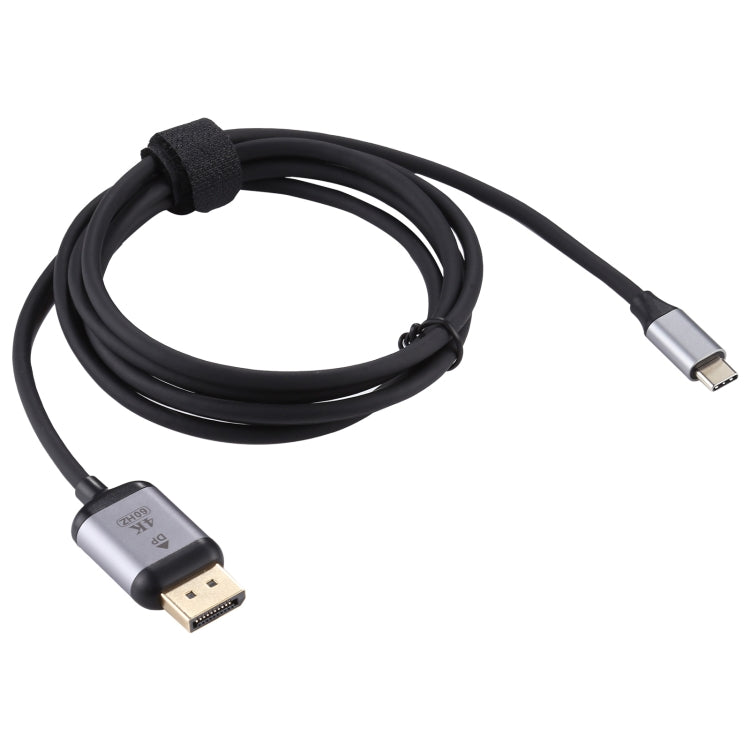 Cable adaptador macho 4K 60Hz tipo C / USB-C macho a DP, longitud: 1,8 m, DP Male