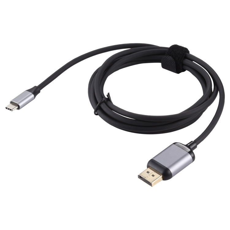 Cable adaptador macho 4K 60Hz tipo C / USB-C macho a DP, longitud: 1,8 m, DP Male
