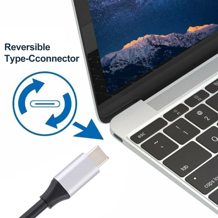 Cable adaptador macho 4K 60Hz tipo C / USB-C macho a DP, longitud: 1,8 m, DP Male