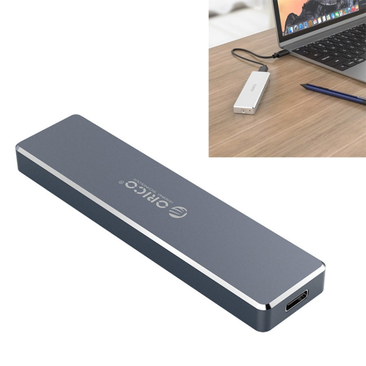 ORICO PCM2-C3 M.2 M-Key a USB 3.1 Gen2 USB-C / Type-C Caja de unidad de estado sólido push-top, capacidad máxima de soporte: 2 TB