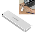 ORICO PVM2-C3 M.2 M-Key a USB 3.1 Gen2 USB-C / Type-C Caja de unidad de estado sólido con tapa, capacidad máxima de soporte: 2 TB