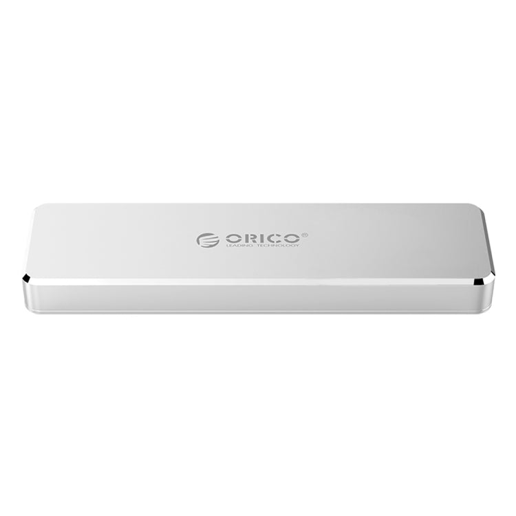 ORICO PVM2-C3 M.2 M-Key a USB 3.1 Gen2 USB-C / Type-C Caja de unidad de estado sólido con tapa, capacidad máxima de soporte: 2 TB