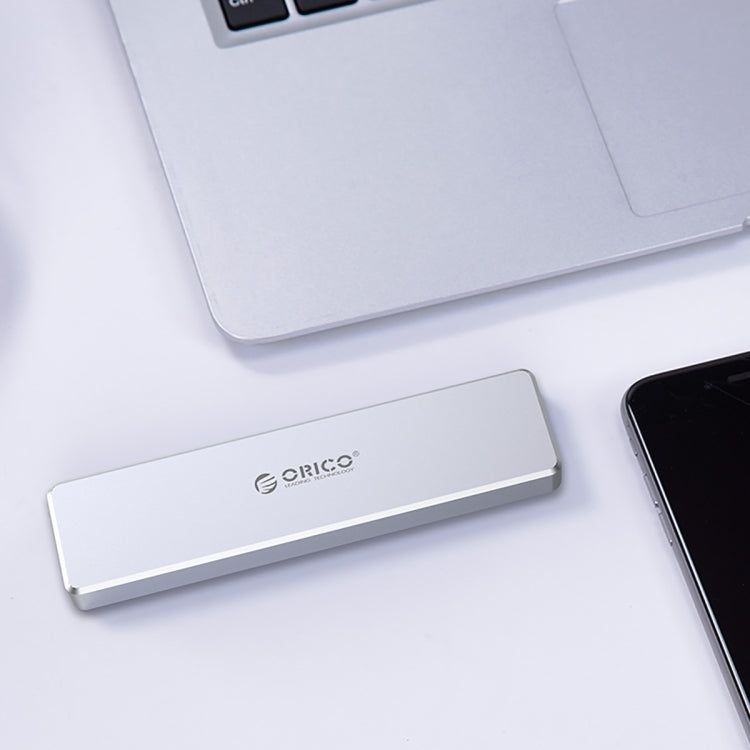 ORICO PVM2-C3 M.2 M-Key a USB 3.1 Gen2 USB-C / Type-C Caja de unidad de estado sólido con tapa, capacidad máxima de soporte: 2 TB