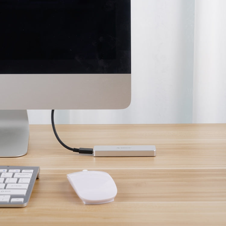 ORICO PVM2-C3 M.2 M-Key a USB 3.1 Gen2 USB-C / Type-C Caja de unidad de estado sólido con tapa, capacidad máxima de soporte: 2 TB