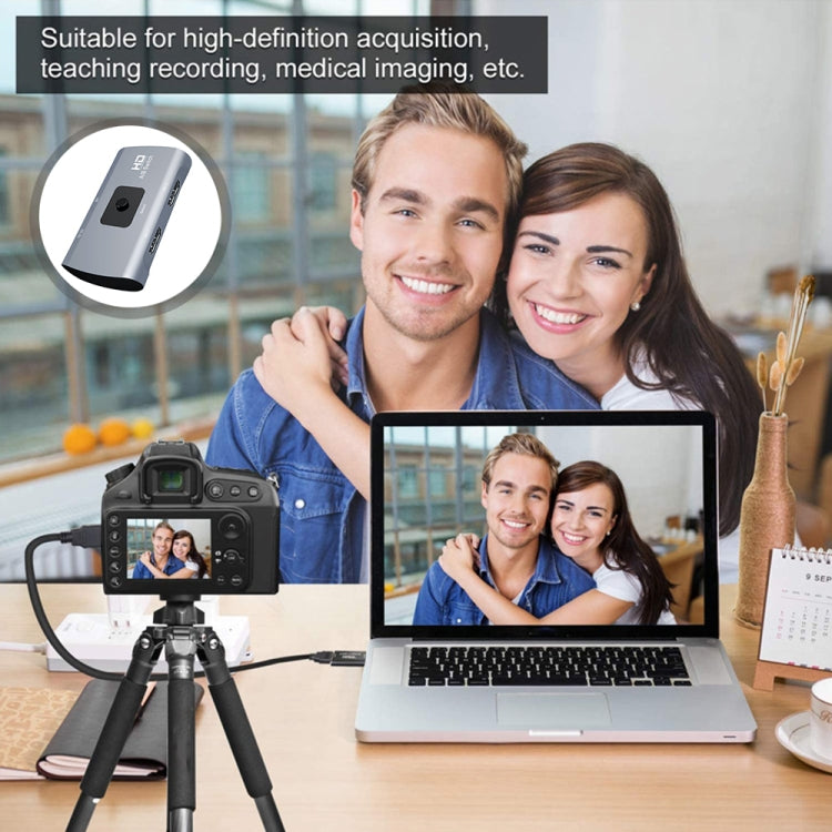 Conmutador HD bidireccional Z56 HD hembra x 2 a USB-C / Type-C + HD hembra, Z56
