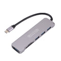 Estación de acoplamiento con adaptador multifunción tipo C / USB-C 6 en 1