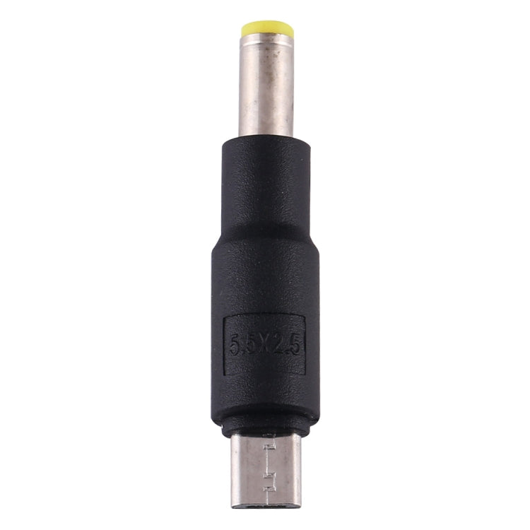 10 Uds. Conector de clavija de alimentación CC Micro USB de 5,5x2,5mm, 5.5 x 2.5mm