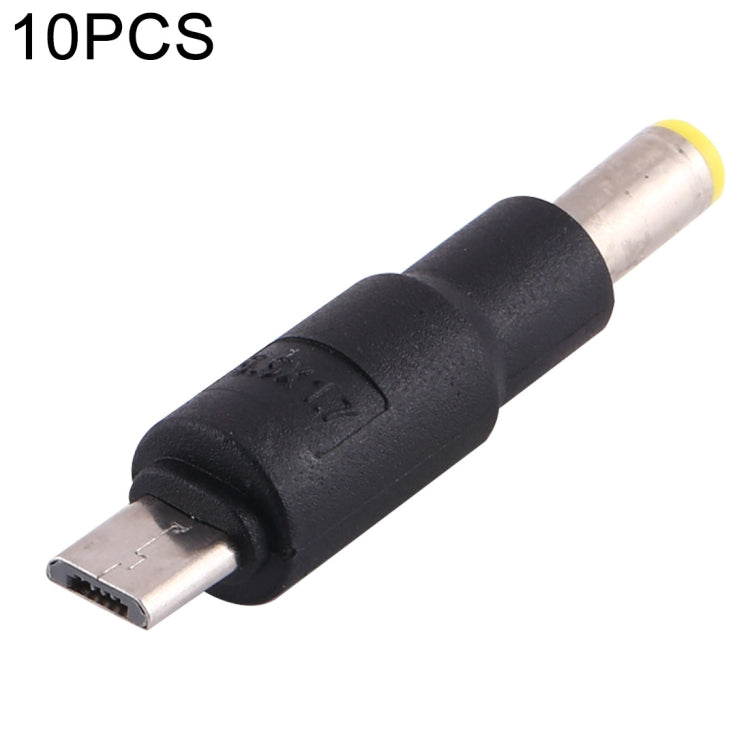10 Uds. Conector de clavija de alimentación CC Micro USB de 5,5x1,7mm, 5.5 x 1.7mm