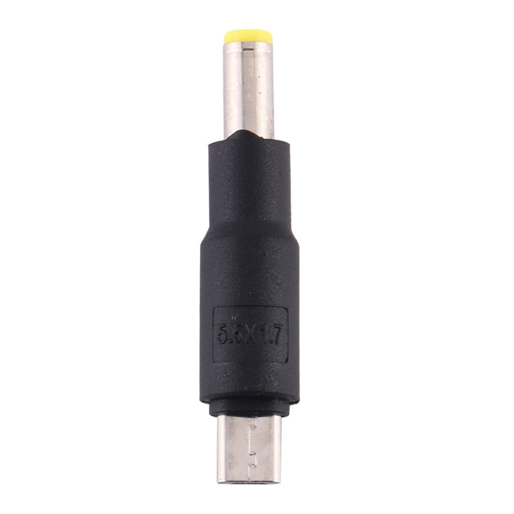 10 Uds. Conector de clavija de alimentación CC Micro USB de 5,5x1,7mm, 5.5 x 1.7mm