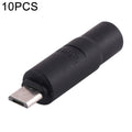 10 Uds. Conector de clavija de alimentación CC Micro USB de 4,0x1,7mm, 4.0 x 1.7mm