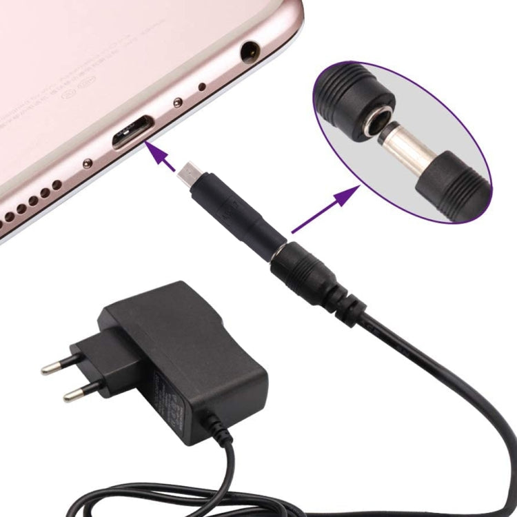 10 Uds. Conector de clavija de alimentación CC Micro USB de 4,0x1,7mm, 4.0 x 1.7mm
