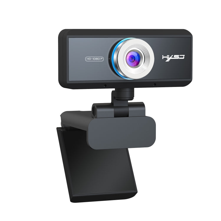 HXSJ S4 1080P Cámara de PC con cámara web de video con enfoque manual ajustable de 180 grados HD con micrófono