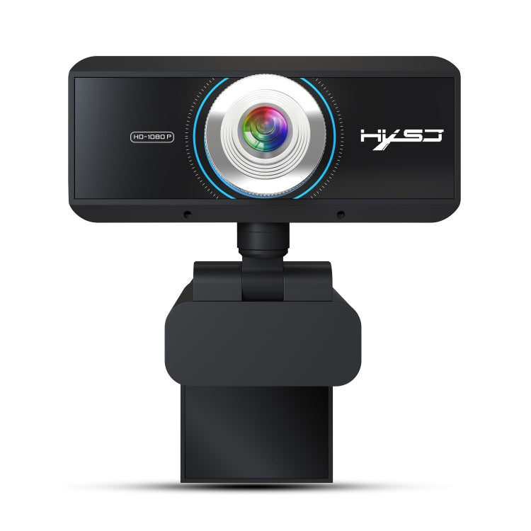 HXSJ S4 1080P Cámara de PC con cámara web de video con enfoque manual ajustable de 180 grados HD con micrófono