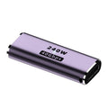 Adaptador recto USB-C/Tipo-C hembra de 240 W a USB-C/Tipo-C hembra de 40 Gbps con luz, Female Straight Adapter