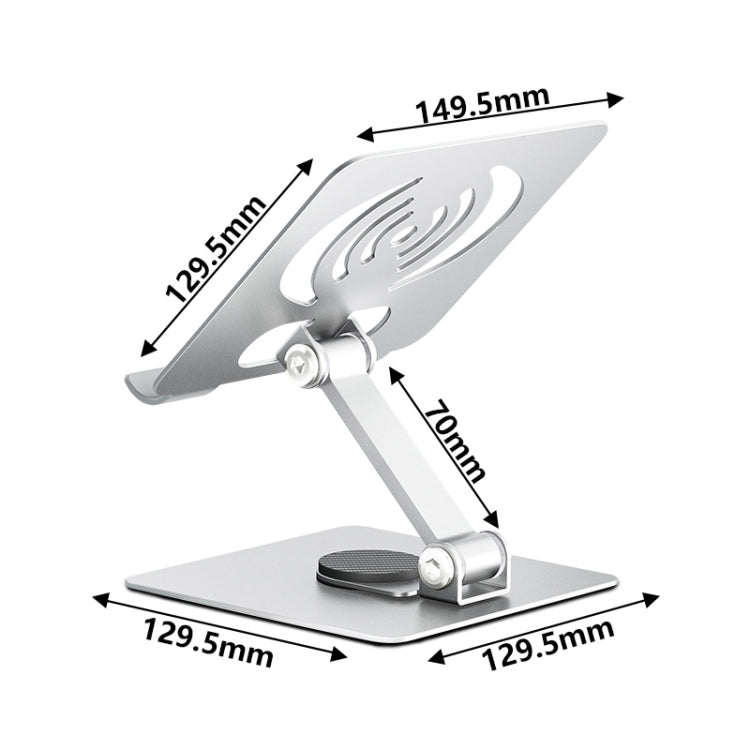 Soporte giratorio plegable para computadora portátil/tableta de aleación de aluminio L-13, L-13