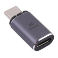 Adaptador hembra de cabezal magnético USB-C / Type-C macho a USB-C / Type-C de 40 Gbps