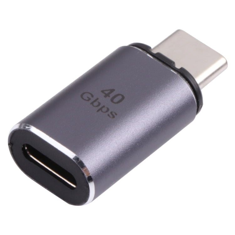 Adaptador hembra de cabezal magnético USB-C / Type-C macho a USB-C / Type-C de 40 Gbps