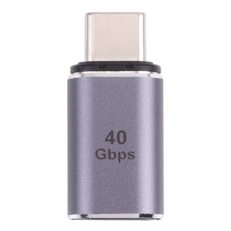Adaptador hembra de cabezal magnético USB-C / Type-C macho a USB-C / Type-C de 40 Gbps
