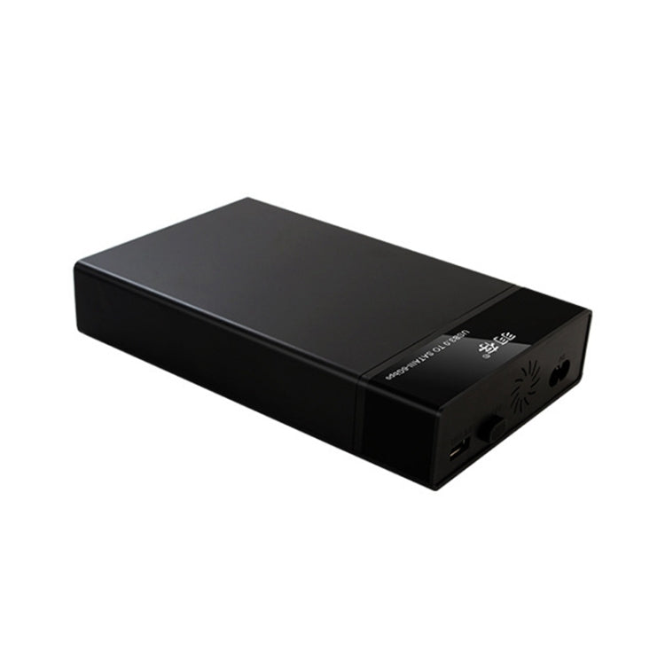 Caja de unidad de estado sólido externa con interfaz USB3.0 universal SATA de 2,5/3,5 pulgadas para computadoras portátiles/de escritorio, capacidad máxima de soporte: 10 TB