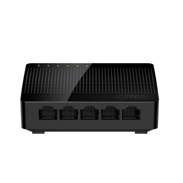 Tenda SG105 Mini 5 puertos 1000Mpbs Conmutador de red Gigabit Ethernet rápido LAN HUB, Tenda SG105 5 Ports Black