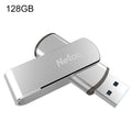 Disco flash de cifrado seguro Netac U388 128 GB USB 3.0 Twister, U388 128GB