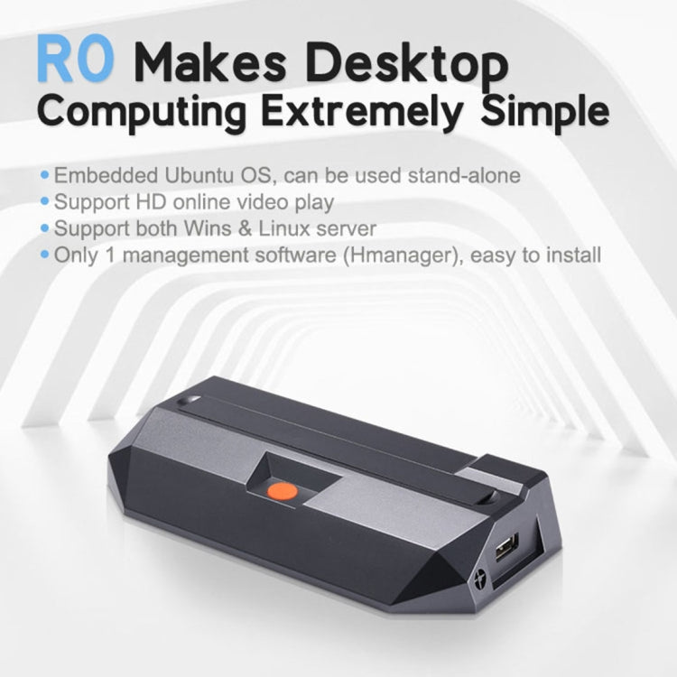 R0 Mini PC con sistema Windows y Linux, Quad Core 1,5 GHz, RAM: 1 GB, ROM: 8 GB, Wired Version
