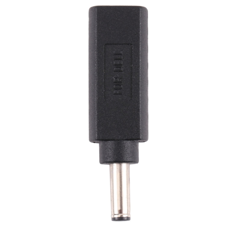 Conector adaptador de enchufe USB-C / Type-C hembra a macho de 4,5 x 3,0 mm para Dell, Type-C Female to 4.5 x 3.0mm
