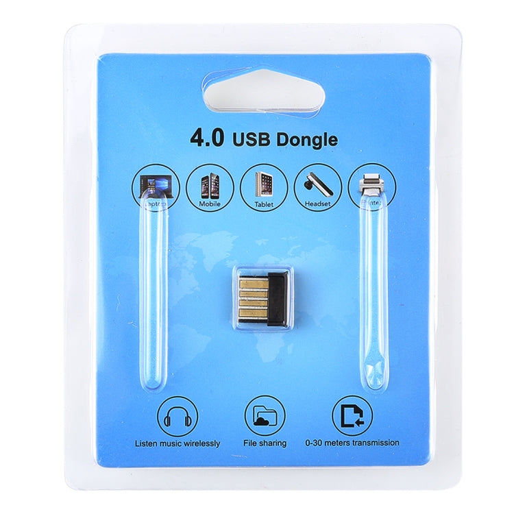 Dongle USB Ultra Mini Bluetooth 4.0, Distancia de transmisión: 30 m, Ultra Mini