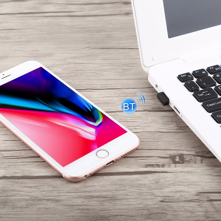 Dongle USB Ultra Mini Bluetooth 4.0, Distancia de transmisión: 30 m, Ultra Mini