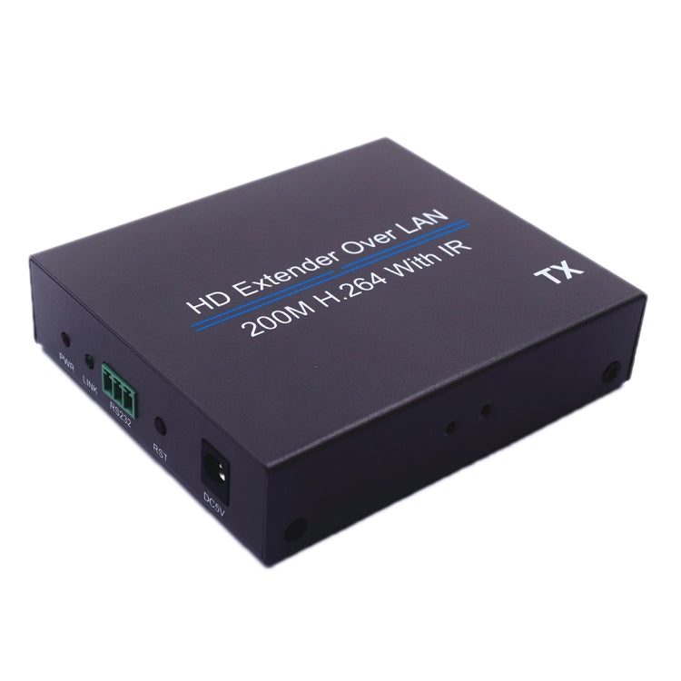 NK-E200IR 200m sobre LAN HDMI H.264 HD (Transmisor + Receptor) Extensor con IR, 200m