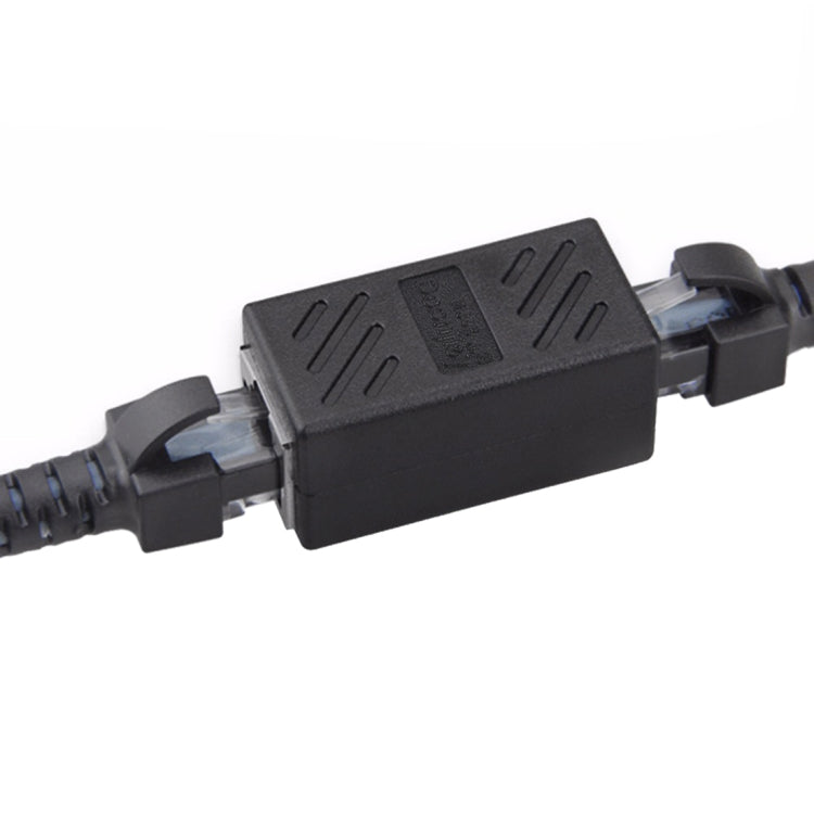Crystal Network-conector recto de línea principal, Terminal de par hembra a dispositivo de extensión de interfaz RJ45 de doble cabezal, 2 Ports