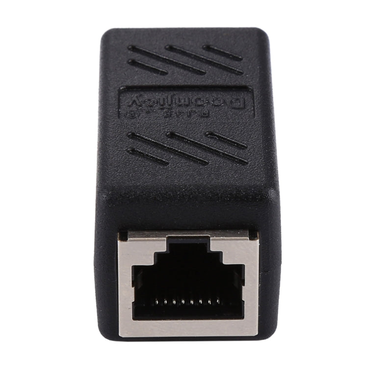 Crystal Network-conector recto de línea principal, Terminal de par hembra a dispositivo de extensión de interfaz RJ45 de doble cabezal, 2 Ports
