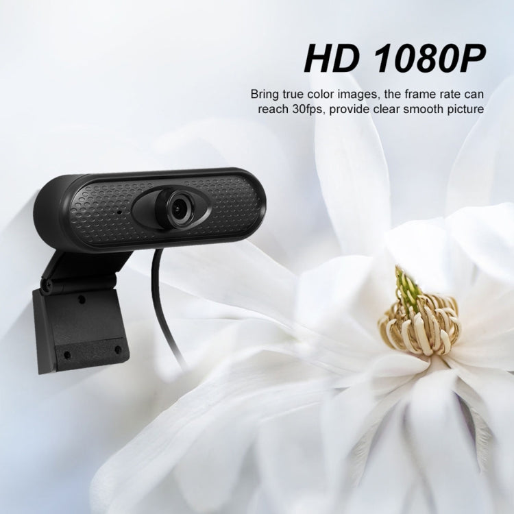 Cámara web HD 1080P USB con micrófono, 1080P