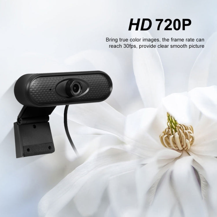 Cámara web USB 720P con micrófono, 720P