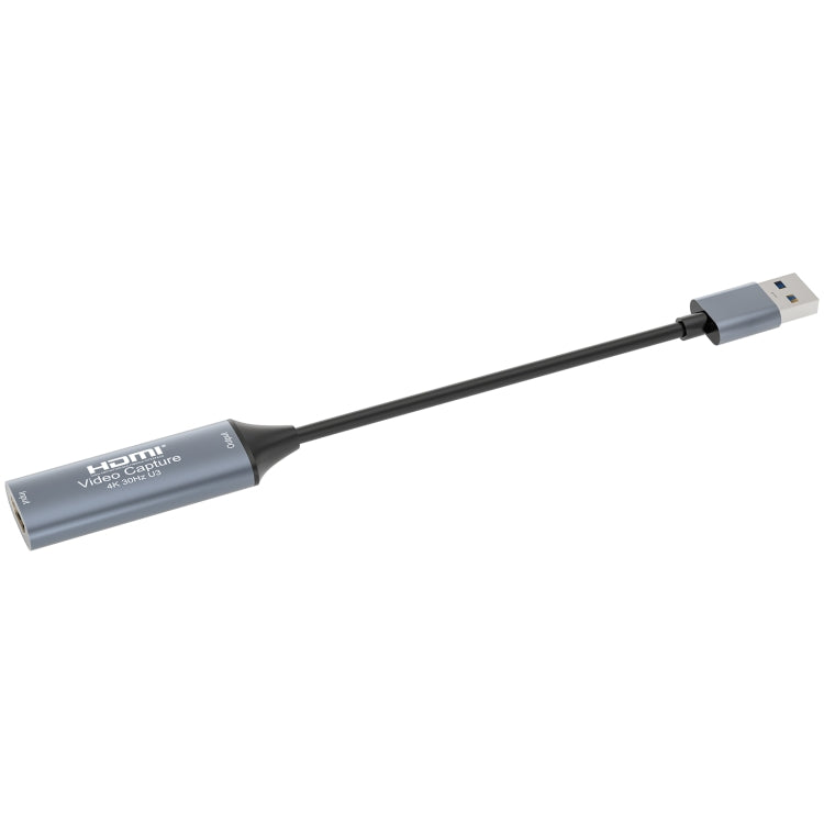Tarjeta de captura de vídeo HD 4K 30Hz HDMI a USB3.0 con cable, HDMI to USB3.0