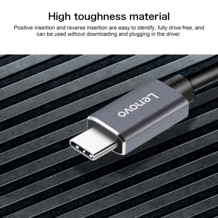 Convertidor Lenovo F1-U01 Type-C / USB-C a Gigabit Ethernet, F1-U01