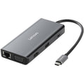 Estación de acoplamiento convertidor de interfaz de cable de red Lenovo LX0801 Pro Type-C / USB-C, LX0801