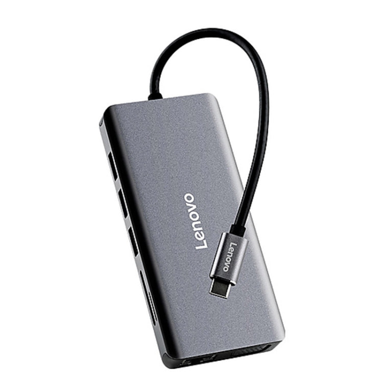 Estación de acoplamiento convertidor de interfaz de cable de red Lenovo LX0801 Pro Type-C / USB-C, LX0801