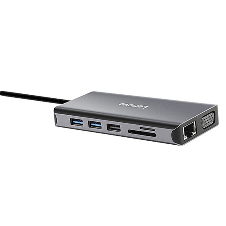 Estación de acoplamiento convertidor de interfaz de cable de red Lenovo LX0801 Pro Type-C / USB-C, LX0801