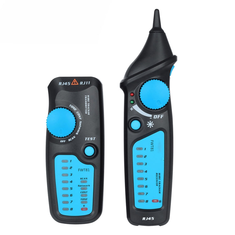 BSIDE FWT81 RJ11/RJ45 rastreador de Cable telefónico tóner Ethernet LAN probador de Cable de red, FWT81 Cable Tester