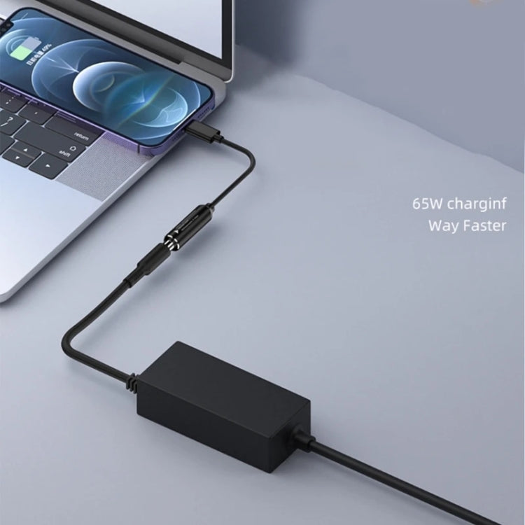 USB-C / Tipo-C Macho a enchufe cuadrado Cable adaptador trenzado de nylon hembra para Lenovo, Square Port