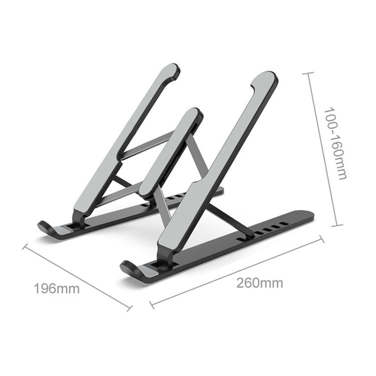 Soporte para ordenador portátil, soporte de elevación de escritorio, Base de refrigeración, soporte de elevación plegable, Pro-8