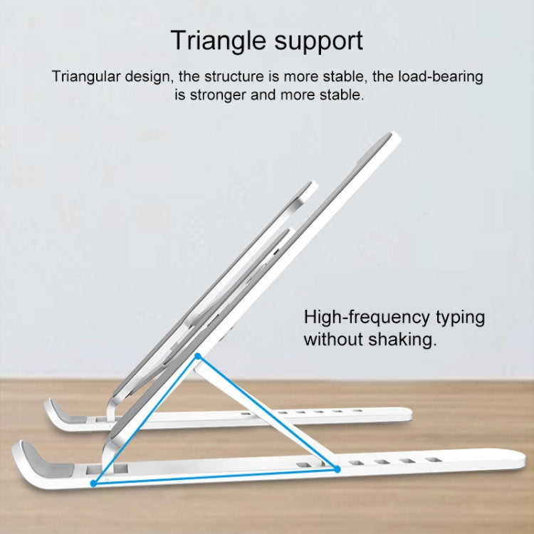Soporte para ordenador portátil, soporte de elevación de escritorio, Base de refrigeración, soporte de elevación plegable, Pro-8