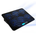 ICE COOREL Base para computadora portátil Control de velocidad Silencioso Soporte de enfriamiento de seis ventiladores Rejilla de enfriamiento, Estilo: Buque insignia, Style: Flagship