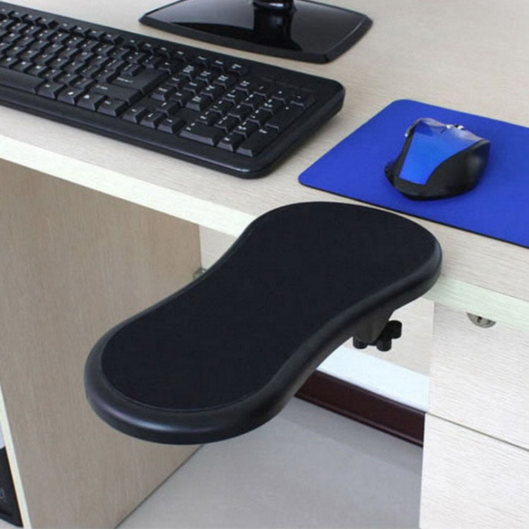 El soporte de la placa de soporte del brazo antifatiga de la computadora se puede girar 180 grados