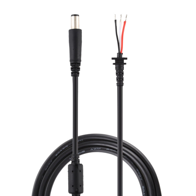 Cable de alimentación macho de CC de 7,4 x 5,0 mm para adaptador de computadora portátil DELL, longitud: 1,2 m