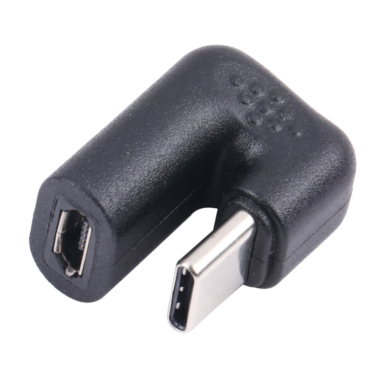 Adaptador USB-C/Tipo-C macho a Micro USB hembra en forma de U, Type-C to Micro USB