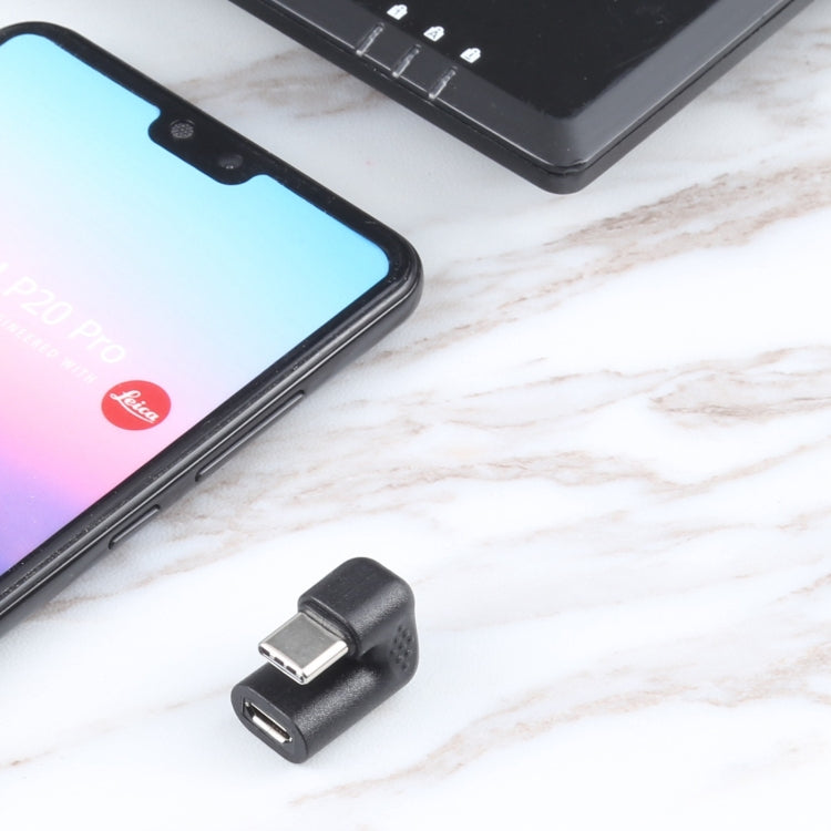 Adaptador USB-C/Tipo-C macho a Micro USB hembra en forma de U, Type-C to Micro USB